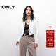 ONLY2025秋季新款時(shí)尚通勤風(fēng)高腰短款長(cháng)袖西服外套女|125108003 S00白色 S
