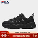 斐樂(lè )（FILA） 官方男鞋MUFFIN摩登運動(dòng)鞋松餅鞋南方版 黑-BK 42