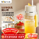 小熊（Bear）榨汁杯 無(wú)線(xiàn)榨汁機小型 便攜式可碎冰果汁機水果攪拌機 家用多功能隨行杯 雙杯 LLJ-K04V2