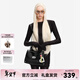 JellyToyboy女包包包JTB無(wú)界信封包.新款大容量百搭包原創(chuàng  )個(gè)性通勤女包斜挎包 黑色+掛飾