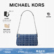 MICHAEL KORS【新年禮物】邁克高仕 MK Empire 女士中號丹寧腋下包 牛仔藍 405 NS