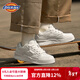 Dickies情侶板鞋時(shí)尚百搭厚底增高休閑運動(dòng)鞋滑板鞋 白色    39   
