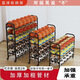 籃球收納架學(xué)校排球架足球籃球架可移動(dòng)推車(chē)教室體育館球類(lèi)擺放架 白色 長(cháng)98cm寬36cm高120cm四層