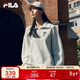 FILA 斐樂(lè )官方情侶款套頭衛衣2025春夏休閑寬松小翻領(lǐng)針織上衣