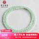 可玉可求 翡翠玉石項鏈女 寓意圓滿(mǎn)幸福 親朋好友禮物 款一 約5毫米 E0045z