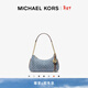 MICHAEL KORS【早春新品】邁克高仕 MK Nolita 女士中號單肩包腋下包月牙包 牛仔藍 416 中號