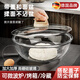WCZ德國和面盆食品級玻璃碗家用烘焙玻璃盆發(fā)面盆活打蛋盆帶蓋碗大號 短把-無(wú)孔蓋【加厚耐熱400℃】  4500ml