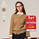 哈吉斯（HAZZYS）女裝 春秋款女【PHIZ系列】修身羊毛開(kāi)衫ABYSD1BCX02 米色BI L (165/88A 40)