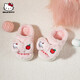 HELLOKITTY童鞋女童棉拖卡通可愛(ài)冬季保暖家居鞋柔軟舒適拖鞋6847粉色34