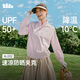 蕉下（beneunder）防曬衣女防紫外線外套速干寬松立領(lǐng)休閑戶外AL002霜奶白M