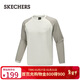 斯凱奇（Skechers）男士秋冬季抗菌寬松長(cháng)袖T恤衫P425M111
