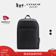 蔻馳（COACH）奧萊男士GOTHAM雙肩包 黑色