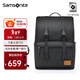 新秀麗（Samsonite）雙肩包男電腦背包商務(wù)休閑通勤書(shū)包大容量送男友老公新年禮物TT1 黑色|2年質(zhì)保|容量23L