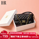 HR赫蓮娜包包女包小方包菱格鏈條包頭層牛皮單肩斜挎包女情人節禮物