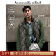 Abercrombie & Fitch美式舒適保暖菱格LOGO拉鏈羽絨背心馬甲25秋冬男裝132-5208 深棕色 M (180/100A)