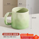 PAKCHOICE杯子馬克杯家用陶瓷茶杯泡茶高顏值創(chuàng  )意手捏紋辦公室喝水杯咖啡杯