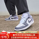 耐克NIKE男子休閑鞋喬丹AJ1 JORDAN1低幫運動(dòng)鞋 553558-145紫白44
