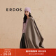 ERDOS 純山羊絨單層水紋休閑簡(jiǎn)約流蘇女士披肩圍巾 大地駝 180cmX70cm