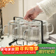 格娜斯高顏值玻璃杯套裝家用喝水杯子耐熱水杯帶把家庭待客泡茶杯牛奶杯
