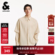 杰克·瓊斯（JACK&JONES）男裝秋季新款拼接假兩件oversize純色翻領(lǐng)長(cháng)袖襯衫225305027 A09大豆 常規 L