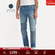 Levi's李維斯匠心丹寧日本制男士501直筒美式懷舊復古藍色牛仔褲 藍色 34 32