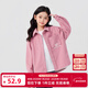 左西女童襯衫加絨兒童復古燈芯絨加厚2025新款女孩搖粒絨保暖襯衣 粉色 加絨 140 建議身高140cm左右