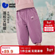 迷你巴拉（minibala）男女童寶寶棉褲2025冬新品兒童保暖夾棉褲子柔軟親膚長(cháng)褲