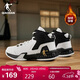 喬丹男鞋籃球鞋高幫皮面秋冬加絨保暖減震耐磨運動(dòng)鞋