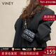 viney新款斜挎包包女包輕奢迷你小包單肩包生日新年禮物送女友老婆 【黑色小號】高檔實(shí)用手機包 時(shí)尚品牌小眾休閑鏈條包
