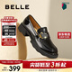 百麗飾扣樂(lè )福鞋女25春新商場(chǎng)同款通勤鞋B7X1DAA5 黑色 38