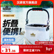 漢鼎打水桶可折疊戶(hù)外帶蓋釣魚(yú)大號魚(yú)箱多功能水桶裝魚(yú)野釣路亞活魚(yú)桶 24cm小方桶【送5m加長(cháng)打水繩】