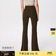 粒子狂熱緊身褲女馬甲V高彈力緊身瑜伽健身喇叭長(cháng)褲LG052 濃縮咖啡-363-NEW L