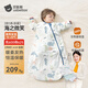 貝肽斯睡袋嬰兒春秋恒溫新生兒童寶寶睡袋一體式防踢被驚跳包被發(fā)熱神器 感溫【秋冬中厚 室溫10-20°】海之微笑 S碼【適合身高55-70cm】建議年齡0-9個(gè)月