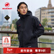 猛犸象（MAMMUT）【紅標】Ayako Pro2.0 男子保暖透氣防風(fēng)防水外套GTX硬殼沖鋒衣 黑色 XL