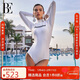 范德安（BALNEAIRE）時(shí)尚系列連體泳衣女士時(shí)尚修身顯瘦長(cháng)袖防曬海邊溫泉 61502 L