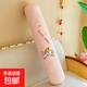 可愛(ài)創(chuàng  )意動(dòng)物長(cháng)條冰絲抱枕孩子睡覺(jué)夾腿毛絨玩具玩偶公仔生日禮物 粉色兔子 120厘米