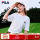 FILA 斐樂(lè )情侶短袖T恤2026春季新款男女時(shí)尚經(jīng)典LOGO休閑半袖上衣