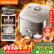 蘇泊爾（SUPOR）旋焰釜蓬蓬煲電飯煲5-8個(gè)人大容量4升遠紅外IH加熱蒸煮一體多功能電壓力煲電飯鍋SF40Q51