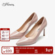 73Hours劉亦菲熱巴同款女鞋Brittany25新升級款舒適細高跟鞋通勤淺口單鞋