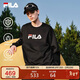 FILA斐樂(lè )官方情侶款套頭衛衣2025秋季休閑寬松針織長(cháng)袖上衣