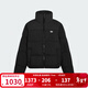 阿迪達斯（adidas）三葉草羽絨服女裝2025冬季新款運動(dòng)服保暖鴨絨面包服立領(lǐng)夾克外套 KC2659 /黑色 L