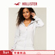 HOLLISTER25秋冬保暖抓絨經(jīng)典LOGO連帽衛衣外套女裝352-5271 淺灰色 XS (160/80A)