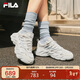 FILA 斐樂(lè )官方【楊冪同款】女鞋蕨草鞋2代老爹鞋秋季透氣休閑鞋運動(dòng)鞋