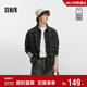 森馬（Semir）森柔牛仔|商場(chǎng)同款長(cháng)袖襯衫男牛仔外套2025秋冬季103525105101