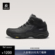 KAILAS凱樂(lè )石N44中幫徒步鞋男保暖防水FILTERTEC雪地防滑戶(hù)外登山鞋秋冬 墨黑 43