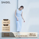 SNIDEL2025春夏簡(jiǎn)約百搭圓領(lǐng)無(wú)袖純色長(cháng)款連衣裙SWCO252164 淺藍 均碼 (F)