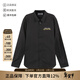 VERSACE JEANS COUTURE范思哲 男士棉質(zhì)休閑長(cháng)袖襯衫男裝禮物男 75GALYS3 CN002 899 黑色LOGO印花 50 /l