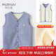 努比屋兒童馬甲男童內穿保暖背心2024新款女童秋冬款馬夾男孩春秋坎肩