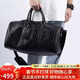 Jordan男女 PVC 字母Logo 大容量手提單肩健身旅行包HA6466-011黑 均碼