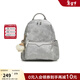 百思圖七夕禮物春夏商場(chǎng)新款大容量雙肩背包書(shū)包短途旅行包女TY063CX5 銀灰色TY063CX5 F